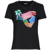 Desigual Tričká s krátkym rukávom LILY Čierna