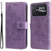 PROTEMIO 52756 ART MANDALA Peňaženkové puzdro Xiaomi Poco C40 fialové