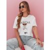 Dámske tričko MISTREET Dstreet RY2873 Farba: Biela, Veľkosť: L/XL