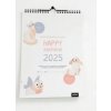 Happy kalendár 2025 - nástenný (Sledovač detských návykov)