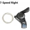 Páčka radenia Shimano TX30 pre zadné prevody, 7 st.