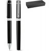 Sada kovového gulôčkového pera a rolleru čierna DOURO