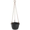 Plastkon Samozavlažovací závesný Marina 25 cm antracit