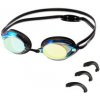 NILS Aqua Plavecké okuliare NQG230MAF Racing čierne/dúhové