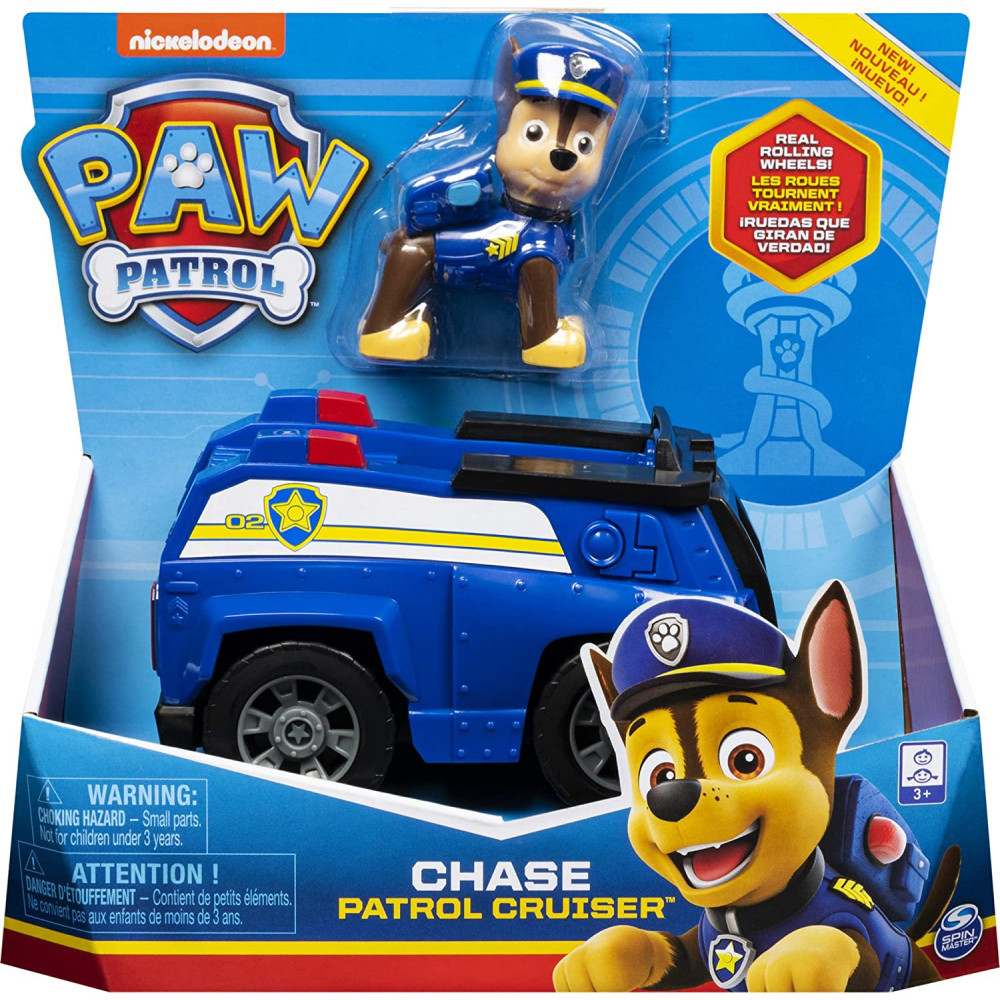 Spin Master Paw Patrol Základné vozidla Chase
