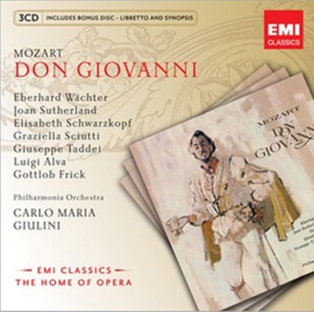 MOZART: OS:DON GIOVANNI - GIULINI CD