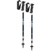 Leki EAGLE midnightblue dark metallic-white 110 - 145 cm