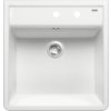 Blanco Panor 60 s dvoma otvormi - zabudovateľné zhora - Krištáľovo biela
