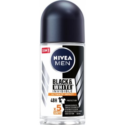 Nivea Men Black & White Invisible Ultimate Impact roll-on 50 ml