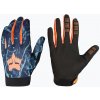 Pánske cyklistické rukavice Fox Racing Ranger Image Print arctic blue