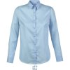 NEOBLU Košile Blaise Women, dlouhý rukáv, dámská COT243183l7103-soft blue L Modrá světlá
