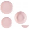 Daisy pink tanierová súprava, 18 ks