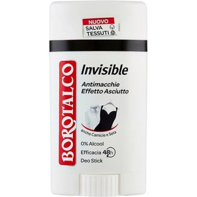 Borotalco Invisible Tuhý dezodorant 40 ml