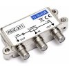RDZ-211 RF dvojitý vonkajší rozbočovač 5-862 MHz 4,0 dB F Level Outdoor TELKOM TELMOR