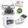 Polmaska proti prachu 3M L s filtrami 6035 P3 a handričkou