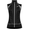 Crazy Idea Vest Channel Woman black S; Černá vesta
