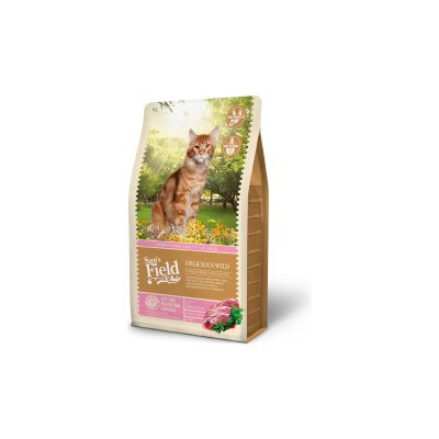 Sams Field Cat Delicious Wild superprémiové granule s divočinou 2,5 kg