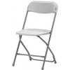 ZOWN Plastová záhradná stolička ALEX CHAIR - šedá GC-52G