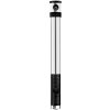Čerpadlo Crankbrothers Klic HV Gauge + adaptér CO2 strieborný