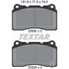 Sada brzdových platničiek kotúčovej brzdy TEXTAR 2309204