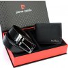 Pierre Cardin ZG-131 čierna pánska kožená darčeková súprava