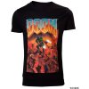 Difuzed Bioworld Europe tričko Doom Classic Box Art černá