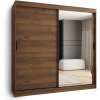Wilsondo Šatníková skriňa Rubino T2 200x200x62 - orech warmia
