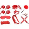 INTOYOU Bondage Set (10 pieces / Red)