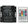 V-TAC LED RGB+W ovládač/stmievač, 12V-288W; 24V-576W