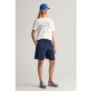 Gant relaxed linen shorts modrá