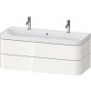 Duravit Happy D.2 umývadlo so skrinkou 117.5 cm biela HP4379O22220000