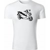 T-ričko BMW C-Evolution pánske tričko Farba trička: Biela, Veľkosť: XS