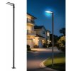Brilagi-LED Vonkajšia lampa so stĺpom a kl. 4 m URBANLIGHT LED/100W/230V čierna IP65 BG4765+BG3821 + záruka 3 roky zadarmo