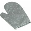 Bellatex Chňapka Adéla 28 × 18 cm 66/227 pnoucí kytička šedá