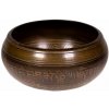 Nefertitis Tibetská bronzová spievajúca misa Tárá 12 cm NF29145 - 12 cm