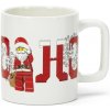 LEGO hrnček 300 ml - vianočné Santa (LEGO40450800)