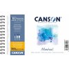 Canson Sp Montval Cold Pressed Skicár 12 A6 300 g Natural White