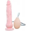 Wet Dreams Flesh striekacie dildo s prísavkou