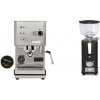 Profitec GO, brushed stainless steel + ECM S-Automatik 64, anthracite