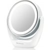 Medisana CM 835 kozmetické zrkadlo 2v1 / LED osvetlenie / 5x zväčšenie / 3x AAA / priemer 12 cm / biela (88554)