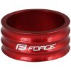 Podložka FORCE 1 1/8 AHEAD 15 mm Al, červená
