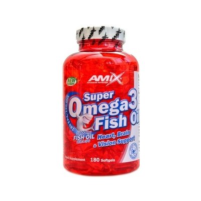 Amix - Super Omega 3 fish oil 180 kapslí 1000mg