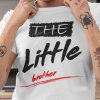 Tričko s potlačou THE LITTLE BROTHER Pánsky Biela 4XL