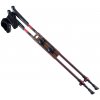 Palice na nordic walking HI-TEC ECLIPSIS M000165250 – Červená