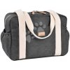 Prebaľovacia taška ku kočíku Paris Changing Bag Dark Heather Grey Beaba s prebaľovacou podložkou sivá