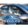 Deflektory Heko Lexus GS 250 od 2016 (+zadné)