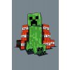 JERRY FABRICS Fleece deka Minecraft TNT