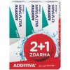 Additiva Multivitamín 2+1 mango šumivé tabliety 3 x 20 ks