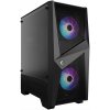 MSI Case MSI skříň MAG FORGE 100R/ bez zdroje/ levé temperované sklo/ 2x 120 mm A-RGB fan/ 2x USB3.0/ 1x 120 mm fan/ černá 306-7G03R21-809