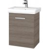 Dreja Kúpeľňová skriňa DOOR SZD 50 - D03 Cafe / Úchytka T03 / D03 Cafe / Levé